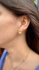 Circular Cell Studs, Bronze