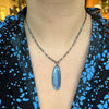 Kyanite Lariat Necklace