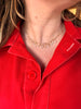 Vertigo Necklace, Mini, Pearl