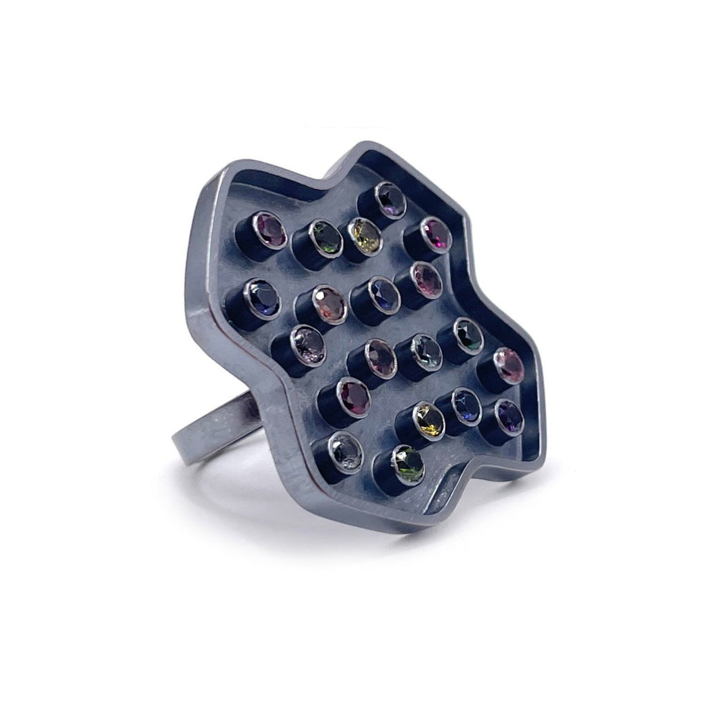Studded Plus Ring