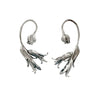 Eden Earrings, Silver