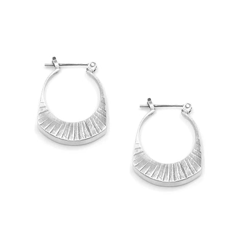 Rise Hoops, Silver