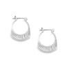 Rise Hoops, Silver