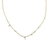 Mixed Shape Free Set Diamond Necklace