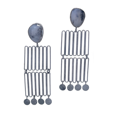 Dendritic Stack Earrings