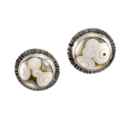 Ocean Jasper Studs