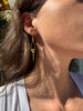 Short Thorn Earrings, Gold