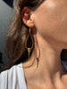 Long Thorn Earrings, Gold