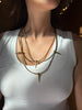 Sly Spike II Necklace, Gold