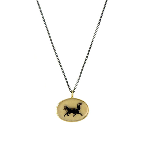 Fox Necklace, Oval
