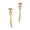Balance Earrings, Gold