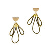 Splash Earrings, Gold