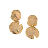 Rose of Sharon Domed Swing Earrings