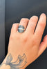 Medium Eclipse Cigar Style Ring