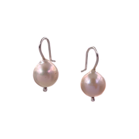 Pearl Drop Earrings, Medium