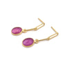 Mini Link Ruby Studs
