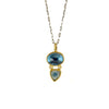 Topaz and Tourmaline Pendant