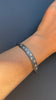 Half Chain Diamond Bracelet