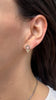 Three Stone Circle Studs