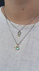 Circle and Diamond Pendant