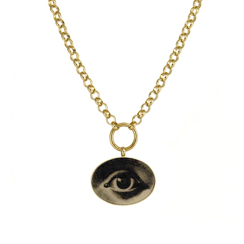Lover's Eye Statement Necklace