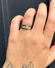 Peridot Double Band Ring