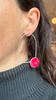 Popper Pairs, Silver, Neon Pink and Red