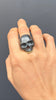 Black Silver Skull Ring