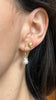 Pearl Branch French Wire Earrings