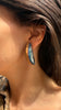 Diam Slice Earrings, Blue