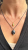 Small Black Skull Pendant Necklace
