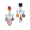 Mismatched Plus Drop Earrings