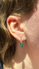 Opal Teardrop & Diamond Studs