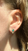 Opal & Diamond Studs