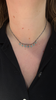 Amazonite Diamond Dangle Necklace