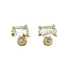 Herkimer Diamond Studs