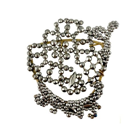 Cut Steel Brooch No.1
