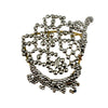 Cut Steel Brooch No.1