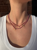Magia! Pink Tourmaline and Ammonite Necklace