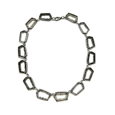 Hexagon Geode Collar