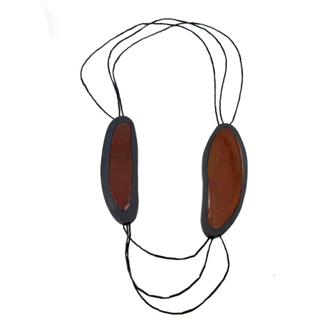Double Oval Meditations Necklace