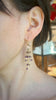 Multi Interlock Hook Earrings, Amethyst