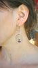 Circle of Fifths Hoops, Amethyst