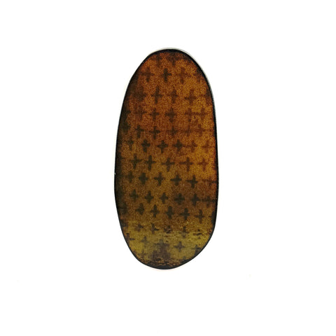 Oval Meditations Brooch