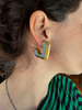 Mini 3Qtr Hoops, Light Blue