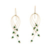 Lattice Hook Earrings, Jade