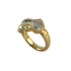Mixed Diamonds Cluster Ring