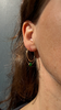 Stone Hoops, Small, Jade