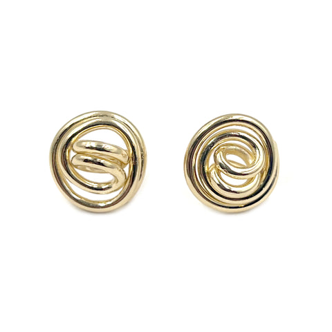 Cinnamon Swirl Studs