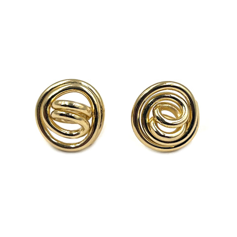 Cinnamon Swirl Studs